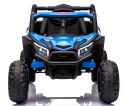 UTV2 Auto na Akumulator BUGGY R-sport NIEBIESKI 4x4 Koła EVA, SKÓRA, Pilot RC