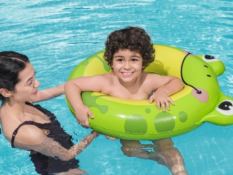Bestway Dmuchane koło do pływania dla dzieci 60kg ŻABA 85x76cm 36351