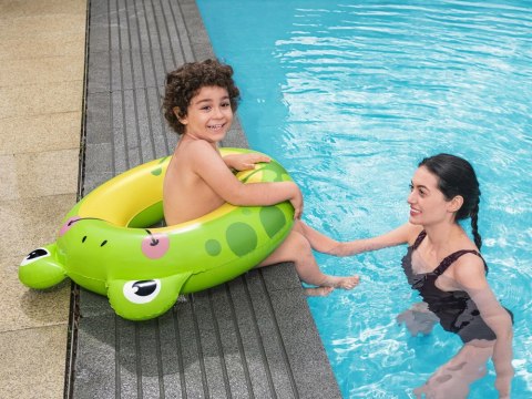 Bestway Dmuchane koło do pływania dla dzieci 60kg ŻABA 85x76cm 36351