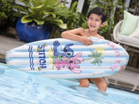 Bestway Dmuchany materac do wody DESKA Disney Lilo i Stitch 114x46cm 9104V