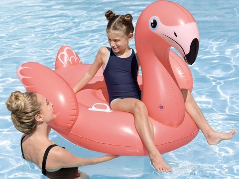 Bestway Dmuchany materac do wody FLAMING dla dzieci 138x107cm 41525