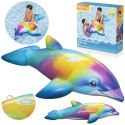 Bestway Dmuchany materac do wody KOLOROWY DELFIN 168 x 66cm 41541