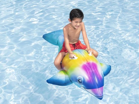 Bestway Dmuchany materac do wody KOLOROWY DELFIN 168 x 66cm 41541