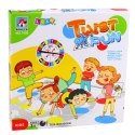 Gra Zręcznościowa Ruchowa Rodzinna Twist Fun Mata Koło Losujące