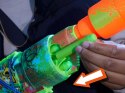 Hasbro Pistolet NERF Zombie Driller i celownik + 16x pianowe naboje ZA6190