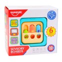 Kostka Sensoryczna Edukacyjna Panele Manipulacyjne 6 Aktywności