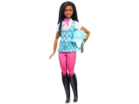 Mattel Lalka Barbie Mysteries modowa dżokejka Brooklyn ZA6179