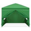 Namiot pawilon ogrodowy 3x3 m rozkładany automatycznie + 4 ścianki boczne MultiGarden