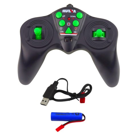 Wywrotka Ciężarówka Zdalnie Sterowana RC Huina Zielona 1:18