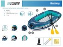 Bestway Dmuchany ponton TREK X2 do 250kg 232x118cm + wiosła i pompka 61153