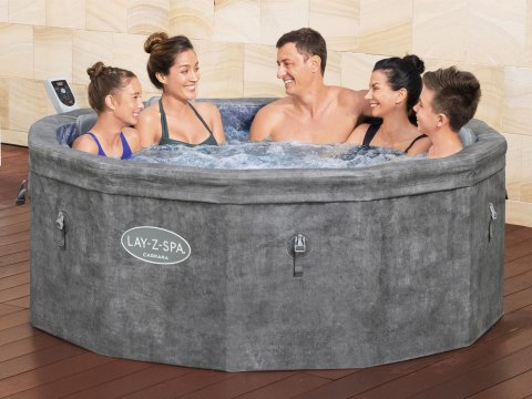 Bestway Lay-Z-Spa Carrara AirJet 6 hydromasaż 4-6os WiFi aplikacja 6001V