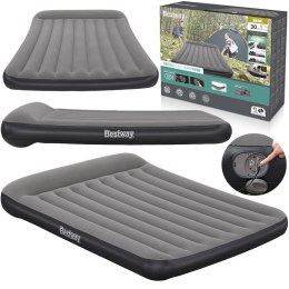 Bestway Materac welurowy samopompujący 2os. QUEEN Tritech 203x152cm 671BS