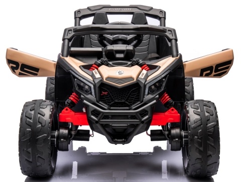 Can Am Maverick KHAKI 4x4 4x200 WAT Auto na akumulator EVA SKÓRA Pilot Aku LI-ON