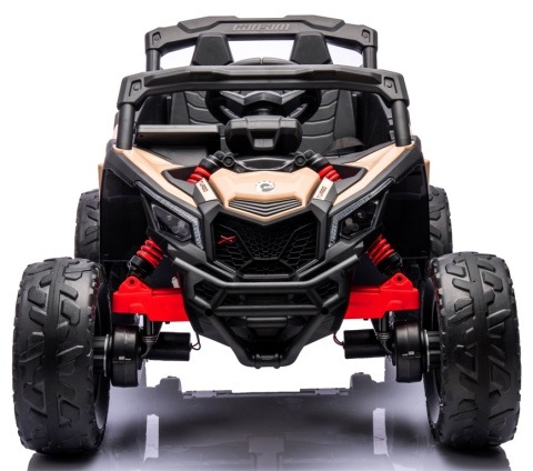 Can Am Maverick KHAKI 4x4 4x200 WAT Auto na akumulator EVA SKÓRA Pilot Aku LI-ON