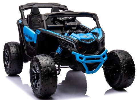 Can Am Maverick NIEBIESKI 4x4 4x200 WAT Auto na akumulator EVA SKÓRA Pilot Aku LI-ON