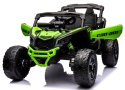 Can Am Maverick ZIELONY 4x4 4x200 WAT Auto na akumulator EVA SKÓRA Pilot Aku LI-ON