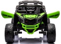Can Am Maverick ZIELONY 4x4 4x200 WAT Auto na akumulator EVA SKÓRA Pilot Aku LI-ON