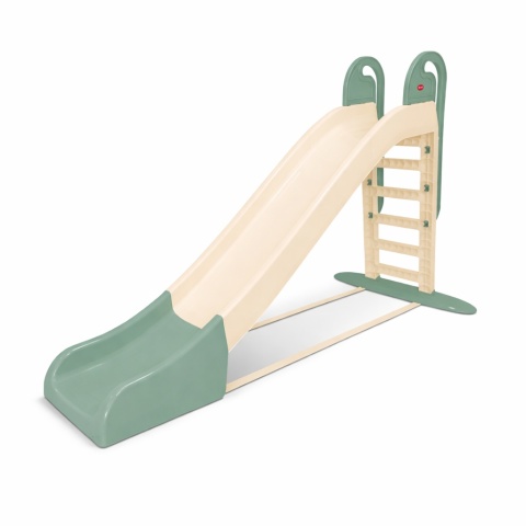 Największa solidna zjeżdżalnia dla dzieci 243cm 014550/23 (beżowo/miętowa)