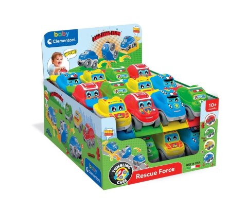 Przewrotne Samochodziki Ratunkowe Clementoni 17560