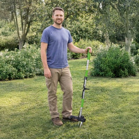 Wyrywacz do chwastów LUARO chwastownik teleskopowy