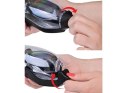 ZESTAW Okulary do pływania UV ANTI-FOG + zatyczki do uszu i nosa SP0792 CY