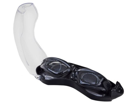 ZESTAW Okulary do pływania UV ANTI-FOG + zatyczki do uszu i nosa SP0792 CY