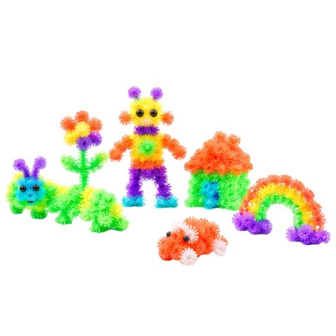 Zestaw Kreatywny DIY Klocki Rzepy Konstrukcyjne Edukacyjne 836 el.