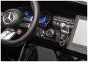 Auto Na Akumulator Mercedes GT63 AMG DK-GT63 24V LCD Cichy Silnik Czarny