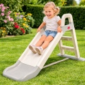 Największa Zjeżdżalnia Ogrodowa dla Dzieci XXL 145cm KREMOWO-SZARA