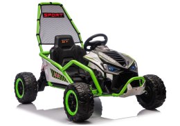 Pojazd Na Akumulator DM-107 24V7 DRIFT Cichy Silnik Zielony