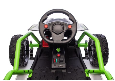 Pojazd Na Akumulator DM-107 24V7 DRIFT Cichy Silnik Zielony