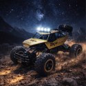 Samochód zdalnie sterowany na pilota RC Rock Crawler 1:12 4WD METAL złoty