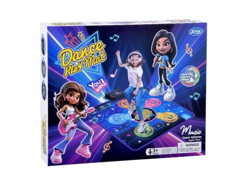 Duża muzyczna Mata Taneczna dla dzieci Ruch Zabawa Ćwiczenia ZA6138