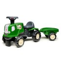FALK Jeździk Traktor z Przyczepą Birdy Farm Zielony 1-3 lat