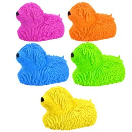 Gniotek Sensoryczny Do Rozciągania Ściskania Pies z Frędzlami Świecący LED