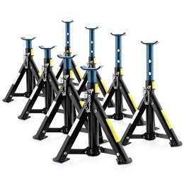 Kobyłki Samochodowe 8x 3000 kg BITUXX - Podstawki Warsztatowe Regulowane Składane PRO