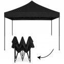 Pawilon ogrodowy eventowy automatyczny samorozkładalny namiot 3x3 m czarny MultiGarden