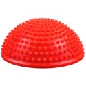Półkula Sensoryczna Do Masażu Ćwiczeń Równowagi Czerwona 16 cm