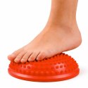 Półkula Sensoryczna Do Masażu Ćwiczeń Równowagi Pomarańczowa 16 cm