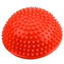 Półkula Sensoryczna Do Masażu Ćwiczeń Równowagi Pomarańczowa 16 cm
