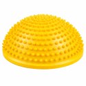 Półkula Sensoryczna Do Masażu Ćwiczeń Równowagi Żółta 16 cm
