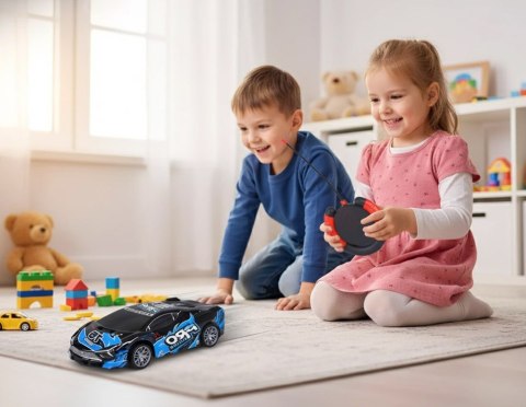 Sportowe auto sterowane na pilota podświetlane nadwozie 1:18 RC0754 NI