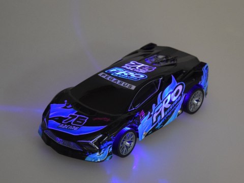 Sportowe auto sterowane na pilota podświetlane nadwozie 1:18 RC0754 NI