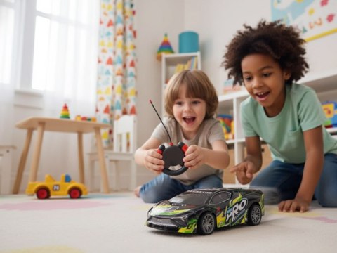 Sportowe auto sterowane na pilota podświetlane nadwozie 1:18 RC0754 ZI