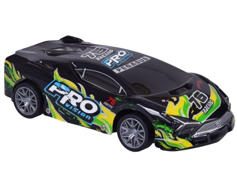 Sportowe auto sterowane na pilota podświetlane nadwozie 1:18 RC0754 ZI