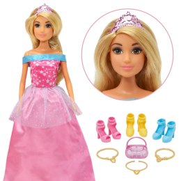 WOOPIE ROYAL Zestaw 5 Sukienek Balowych z Akcesoriami i Lalką