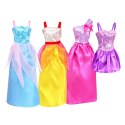 WOOPIE ROYAL Zestaw 5 Sukienek Balowych z Akcesoriami i Lalką