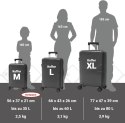 Zestaw Walizek Podróżnych Berwin 3 szt Twarde Na Kółkach TSA XL L M