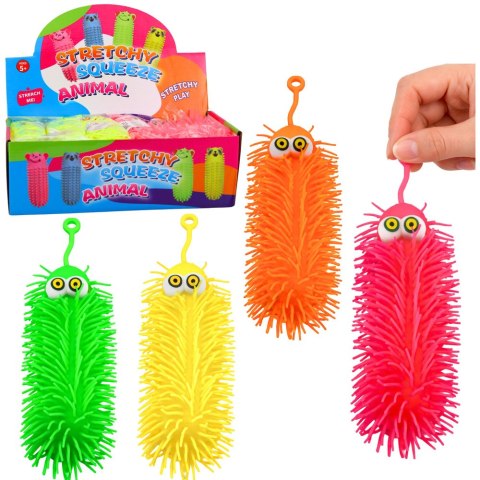 Gniotek Sensoryczny Do Odbijania Ściskania Stworek Z Frędzlami Świecący LED