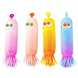 Gniotek Sensoryczny Do Odbijania Ściskania Stworek Z Kolcami Świecący LED